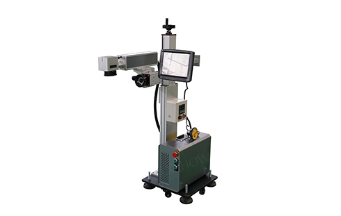 領秀激光飛行式流水線光纖激光打標機 領秀激光飛行式流水線光纖激光打標機